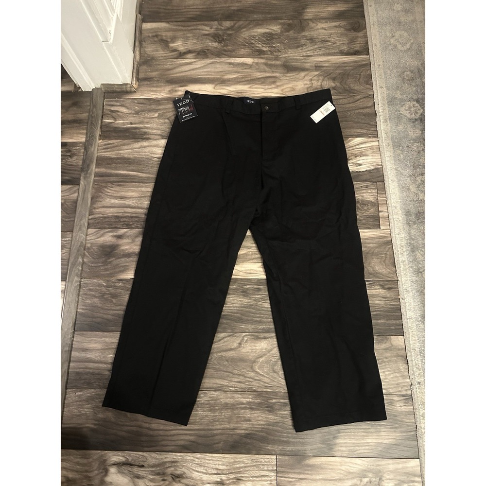 NEW IZOD American Chino Wrinkle Free Men's Metrix Fit Classic Fit Pant 40x30 410